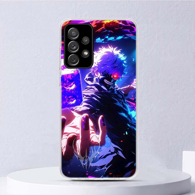 G-Ghoul Tokyo Kaneki Ken Soft Case For Samsung Galaxy A17 A16 A26 A36 A56 A15 A14 A13 A55 A54 A53 Phone Cover A25 A35 A24 A34 A2