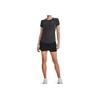 Under Armour UA Series Speedpocket Trail Solid Color Elastic Waist A-Line Comfortable Sports Casual Skirt Women Skirts Black 1369793-001