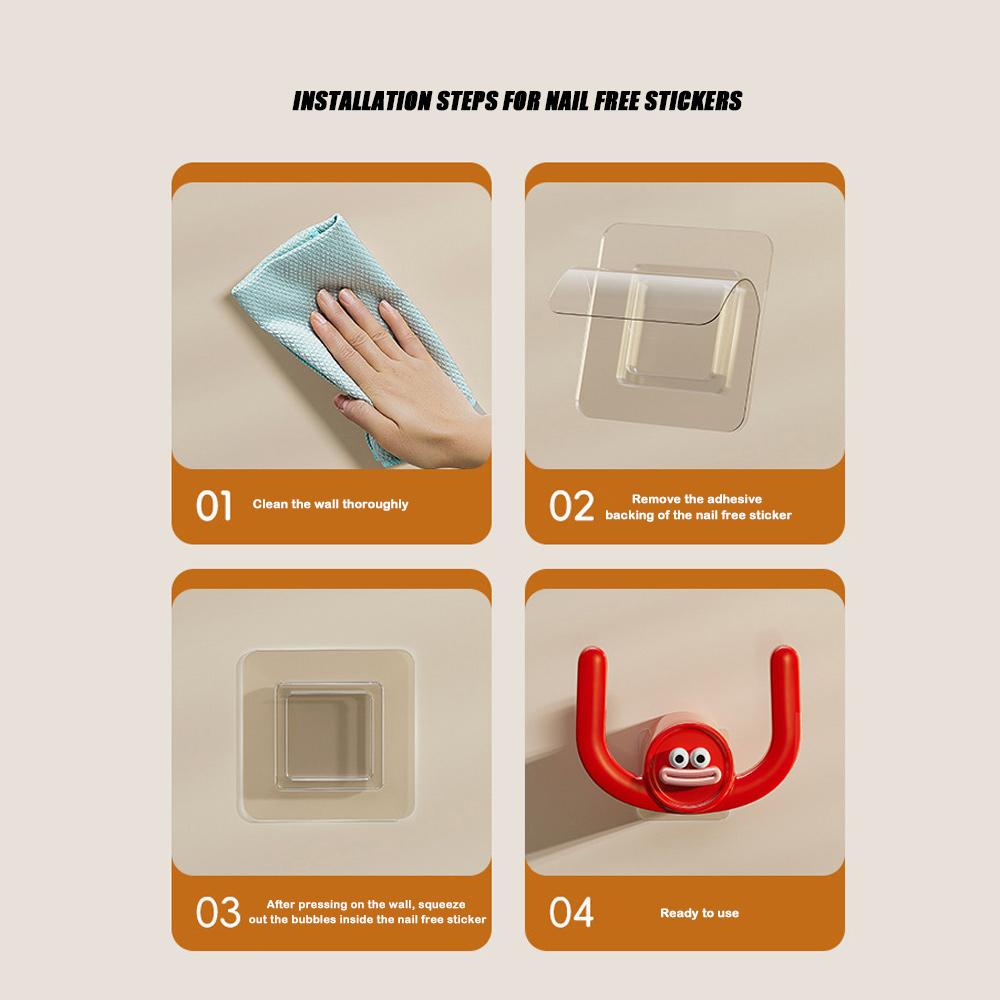 Wall-mounted Slippers Rack Punch-free Shoe Storage Rack Gifts Storage Slippers Rack