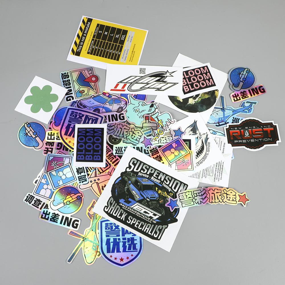 Attractive Design Custom Vinyl Auto Car Stickers Sheet That Tear off Easily 1