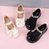 Kinder Mädchen Lederschuhe Prinzessin Retro Ballerinas Kinder Kleid Studentenshow Tanz Kleinkind Schleife Schuhe Kleinkind Freizeit Mary Janes