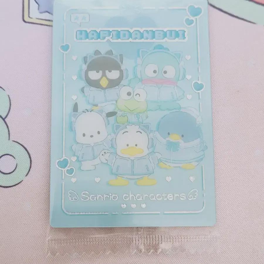 

Карта-вафля Sanrio #8 Секретная Хиппи Данбуи Хангё-дон Почако