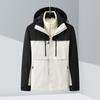 Three-in-One Outdoor Jacket: Fleece Liner, Waterproof, Windproof, Custom Logo