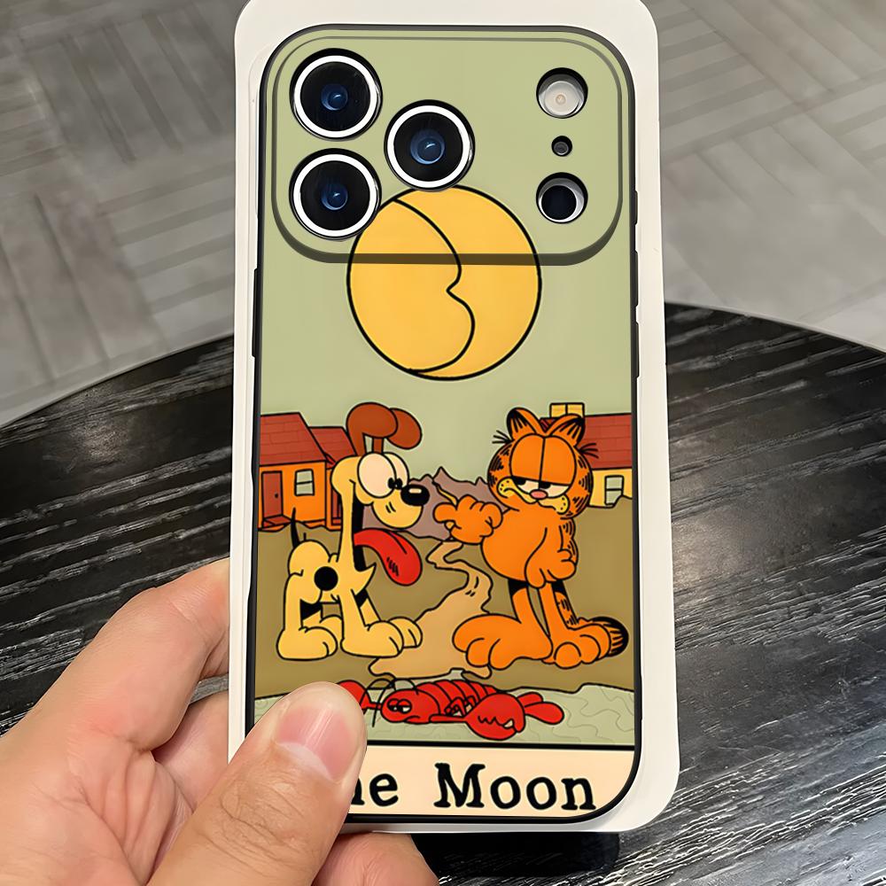 Cute Cat G-GarfieldeS Phone Case For IPhone 17 Pro Max 16 15 14 Pro Max 13 11 X Xs Xr 8 7Plus Silicone Cover