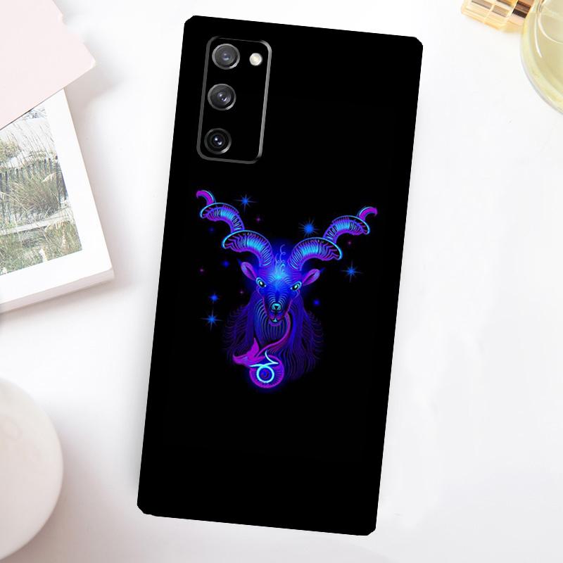 Zodiac Signs Case For Samsung Galaxy S22 S23 S24 Ultra Plus Note 10 20 S8 S9 S10 S20 FE S21 FE Cover