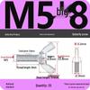 Galvanized Carbon Steel Butterfly Wing Nut Bolt - Sizes M4 to M12