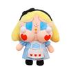 New Sunflower Crying Baby Plush Toy Cute Apron Maid Outfit Crying Baby Doll Sleeping Throw Pillow