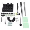Ring Bender with Nylon Dies Ring Size Measurement Mandrel Ring Bending Tool for Jewelry Making