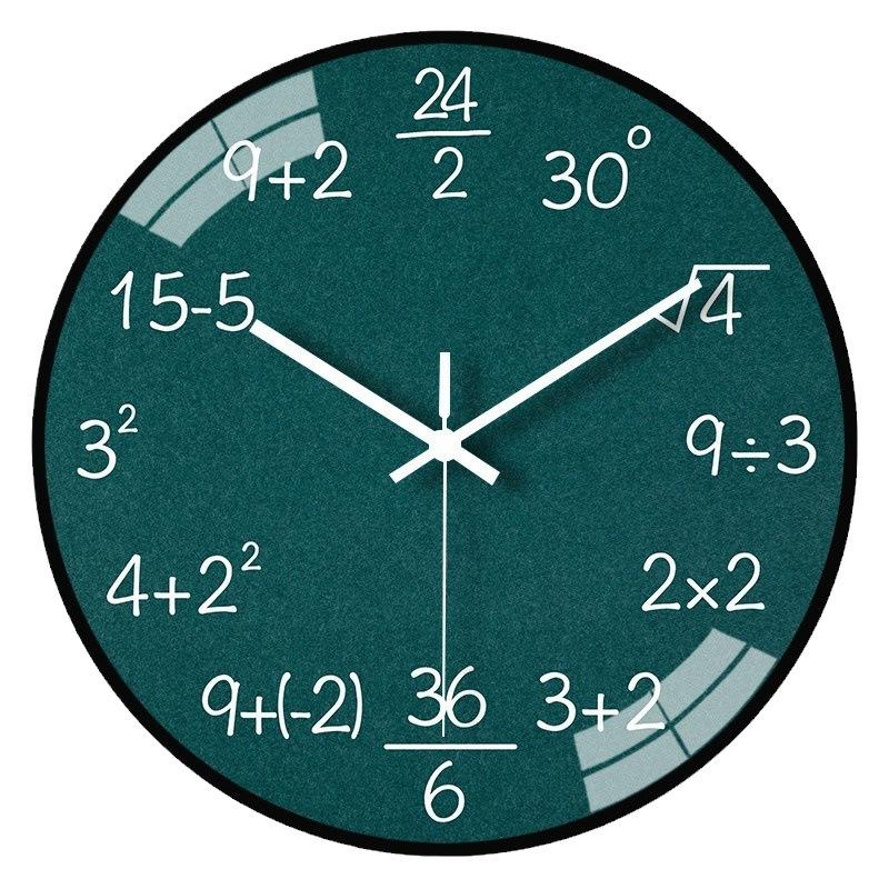 14-Inch 35Cm Light Luxury Home Clock Living Room Bedroom Height Digital Creative Silent Quartz Clock Creative Wall Clock