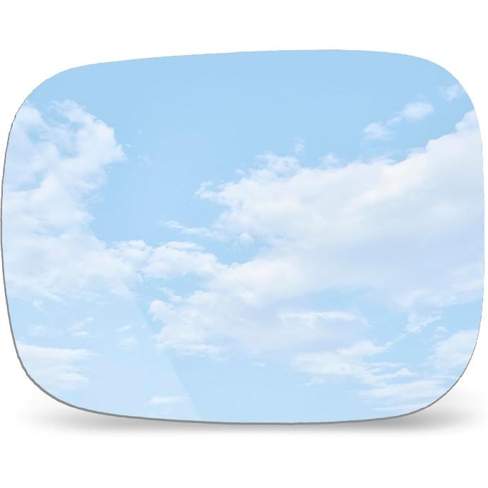 

TOEMIRR Mirror Glass Passenger Right Side fit for 2007 2008 2009 2010 2011 2012 2013 2014 Volvo V70 XC70 XC90 with Adhesive Convex No Backing Plate Mirror Glass Volvo V70 XC