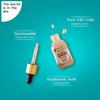 Sérum visage Pilgrim 24K Gold à la niacinamide et à l'acide hyaluronique, base de maquillage rosée pour tous types de peau, 20 ml