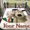 Custom Text Wallace & Gromit Pattern Floor Rug Soft Indoor Carpet Mat Living Room Bedroom