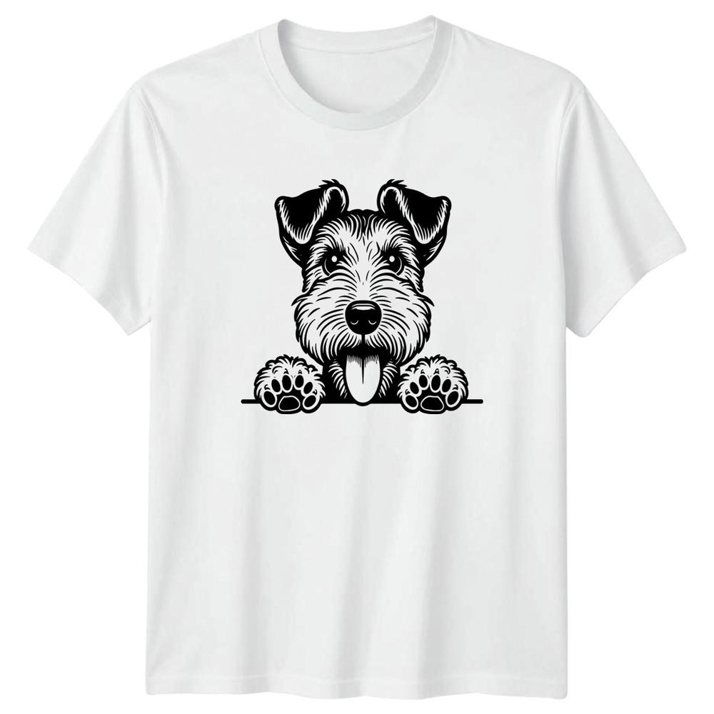 Terrier Dog Paws Graphic TShirt Dogs Animals Unisexs Unisexs Unisex Tee S