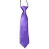 Necktie Breathable Elastic Solid Color Boy Stain Necktie for Wedding