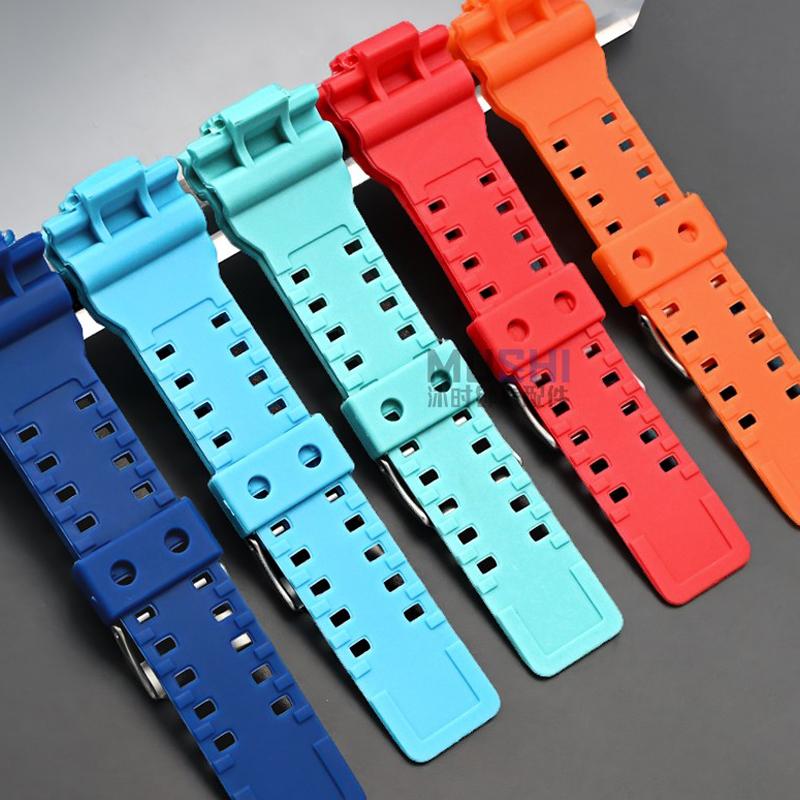 Dla Casio G-Shock GA-100/110/120/140 GD-100 GAX-100 GLS-100 Zamienny Gumowy Silikonowy Matowy Pasek do Zegarka Bransoleta Pasek + Koperta