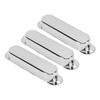 3Pcs Electric Guitar Single Coil Pickup Cover Copper Instrument Accessory Set Kit