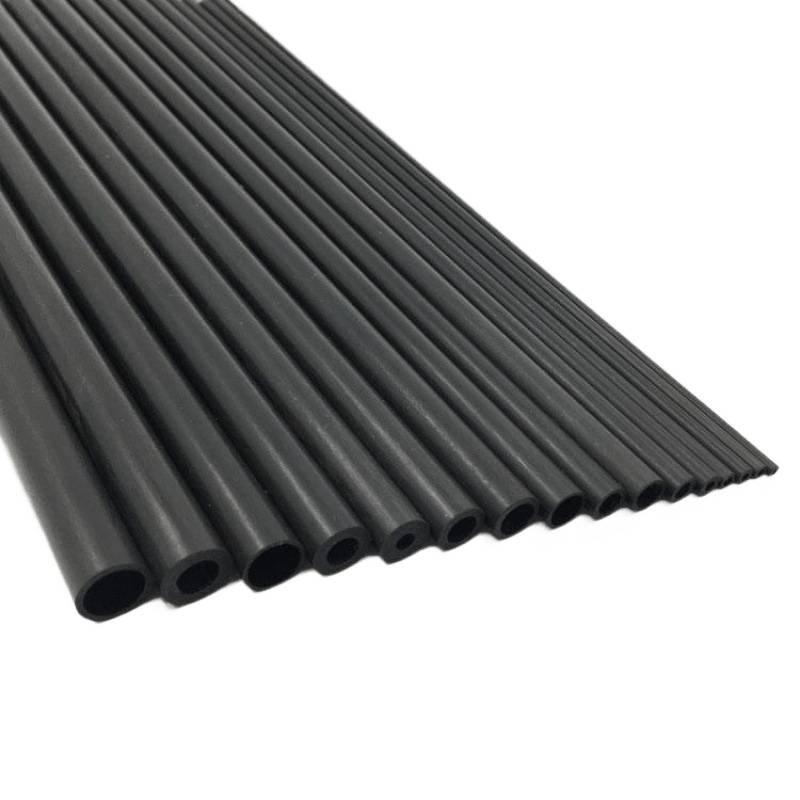 Tubo Cavo in Fibra di Carbonio Premium (2-10MM) per Aeromodelli e Aquiloni