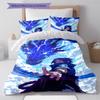Cartoon Pattern Bedding Quilt Set Quilt Cover Pillowcase Home Decoration Birthday Gift (1 * Duvet Cover + 2 * Pillowcase, Without Core)