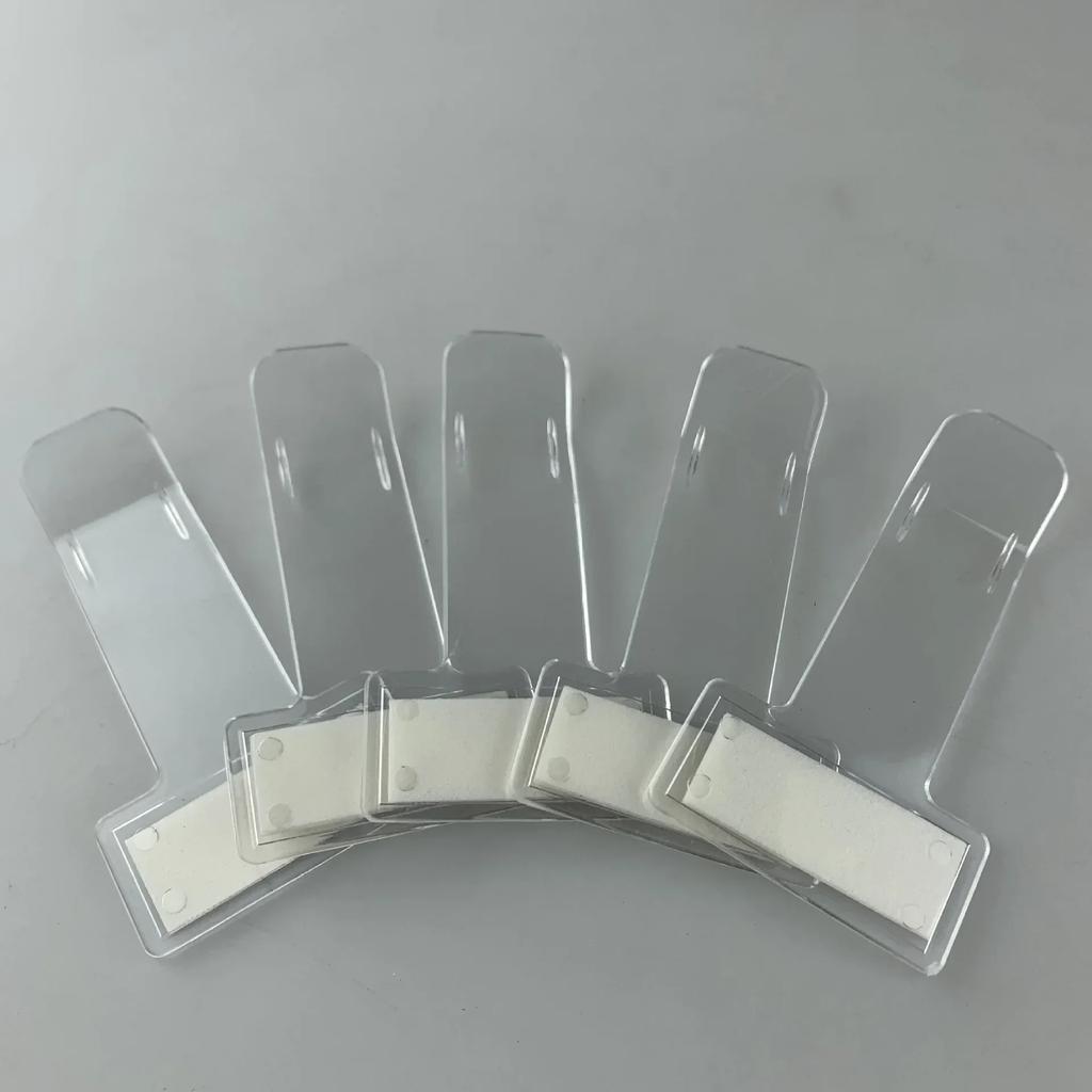 Car Parts Ticket Holder Transparent Plastic Ticket Holders Invoice Receipt Holder Parking Timer Car Ticket Holder Car Interior