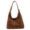 2024 Women's Suede Tote Bag: Versatile Single Shoulder for Autumn/Winter, Large & Relaxed Vibe
