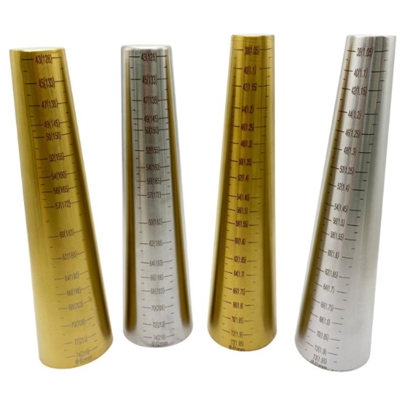 Präzisionswaage Armband Dorn Armreif Maßband Metallstruktur Geeignet für genaue Messung und Handwerk bei der Schmuckherstellung