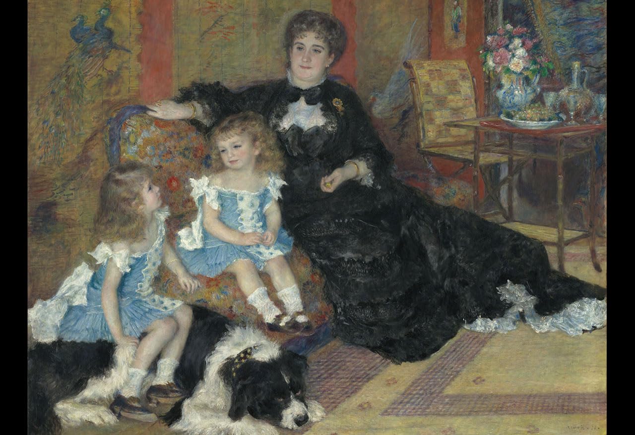 

Cuties in Jigsaw Puzzle Art Lounge Charpentier and Her with Glue and Sponge [Made Japan] 300-Piece Madame Children (Pierre-Auguste Renoir) (26x38cm)