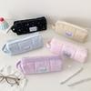 Star Pen Bag Large Capacity Stationery Bag Cute Stationery Organizer School Office Supplies