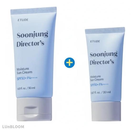 

ETUDE SoonJung Director s Moisture Sun Cream SPF50+ PA++++ (50ml + 20ml Set)