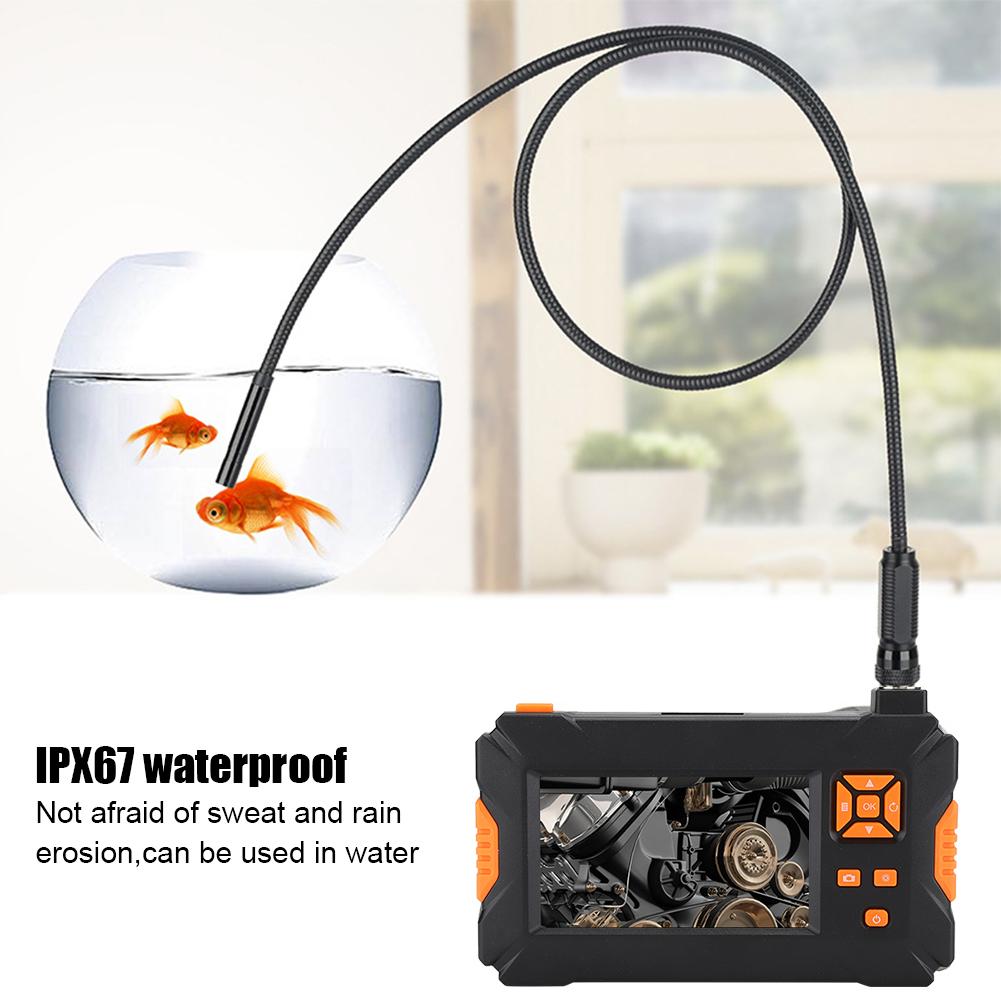 4.3in Color LCD Display 1920x1080P 4CM 500CM Focal Length Camera 70 degrees Viewing Endoscope1 Meter