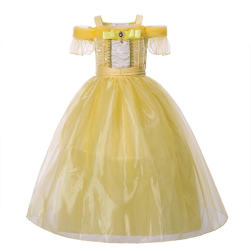 

Чарівна сукня Принцеси Белль з «Красуні та Чудовиська» для магічних косплей-заходів 8-9Years(150cm)