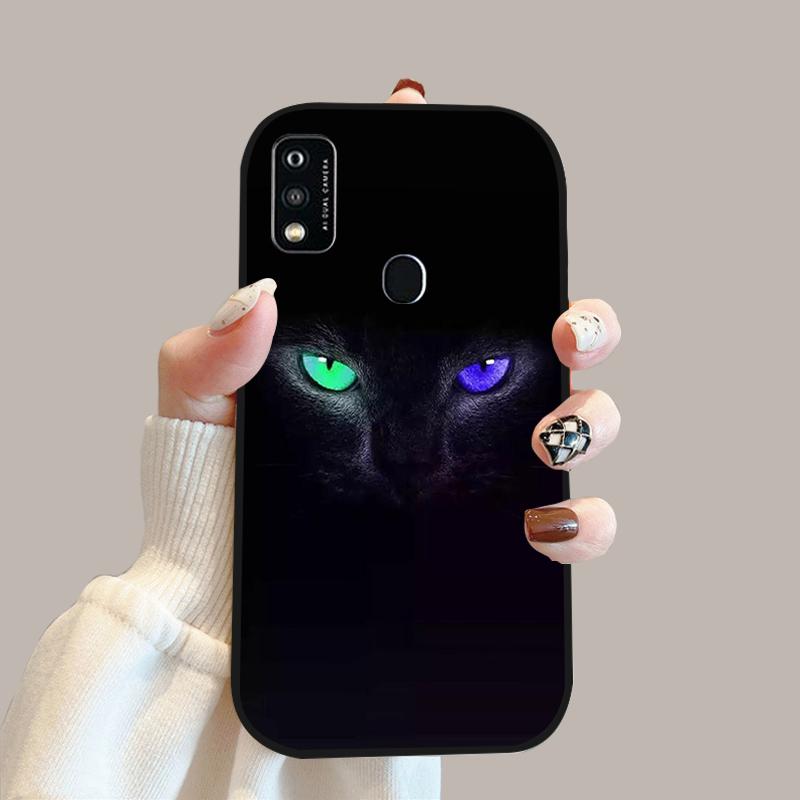 For ZTE Blade A51 Case A52 A53 Color Painted Soft Silicone Phone Cover Cases For ZTE Blade A31 Fashion Protective Fundas Coque