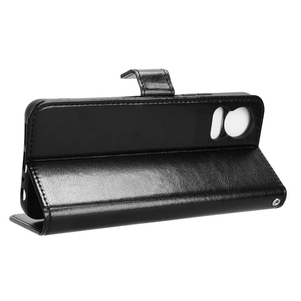 For TCL 50 LE Case Leather Wallet Phone Cover Crazy Horse Texture