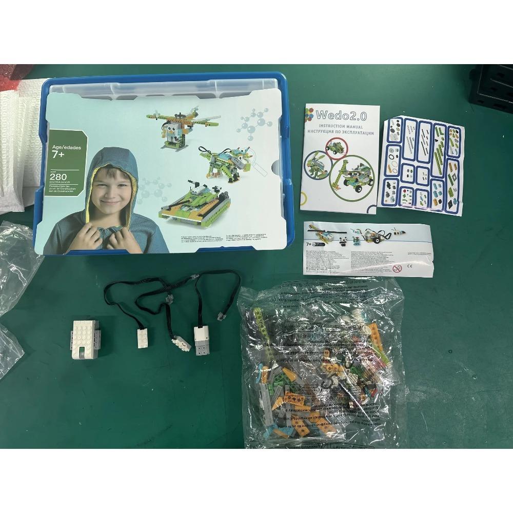 280Pcs Robotics Building Blocks Set - STEM Educational Construction Toy with Organizer Box & Manual Bricks Kids Gift