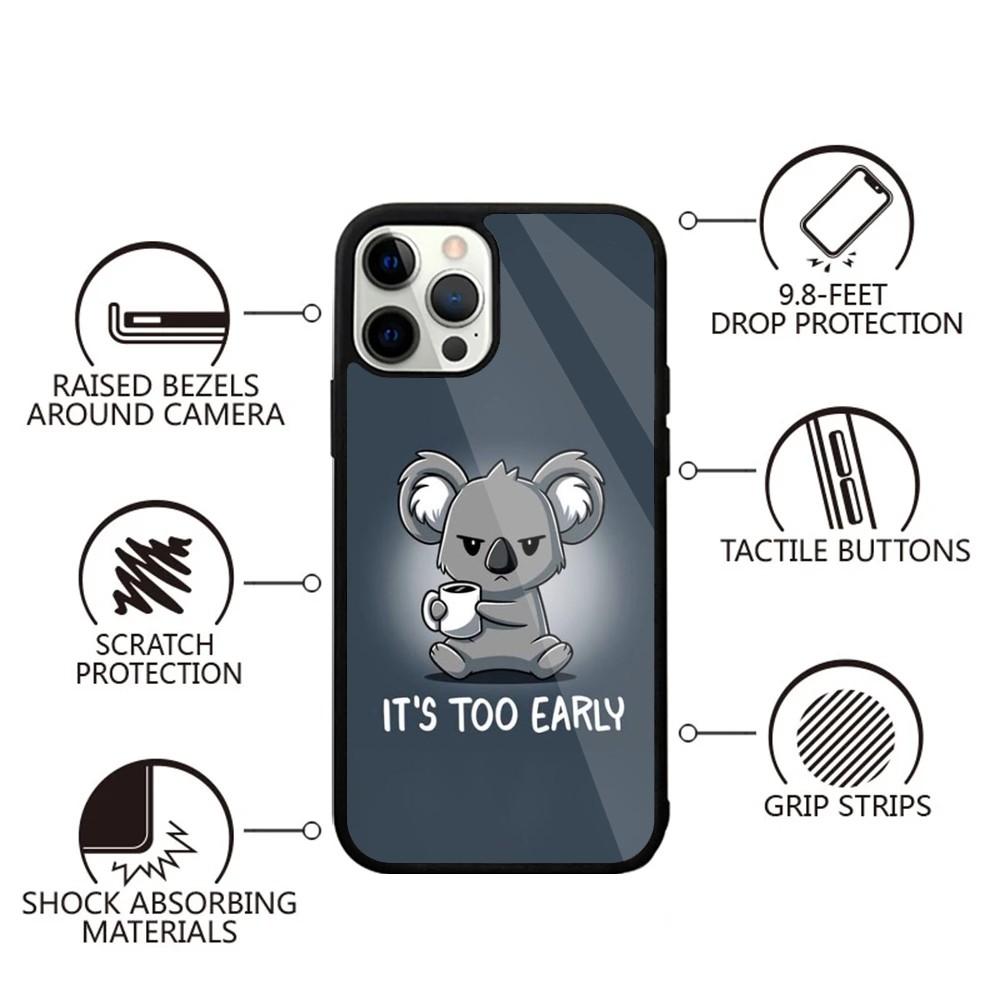 

Cute Cartoon Animal koala Phone Case For iPhone 15,14,13,12,11,Plus,Pro,Max Mini Magsafe Magnetic Wireless Charging iPhone15