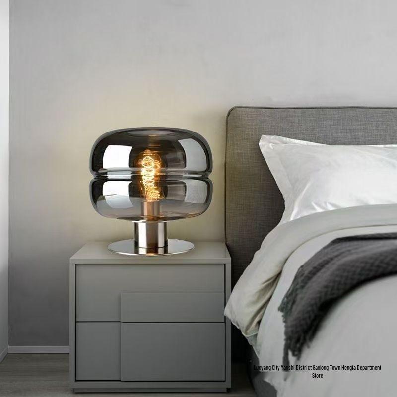 Modern Luxury Glass Table Lamp for Bedroom & Living Room