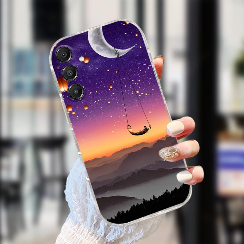 For Samsung S23 S24 FE Case S25 Edge Slim Transparent TPU Soft Phone Cover On Galaxy S22 Plus S23+ S24+ S25+ Clear Protector