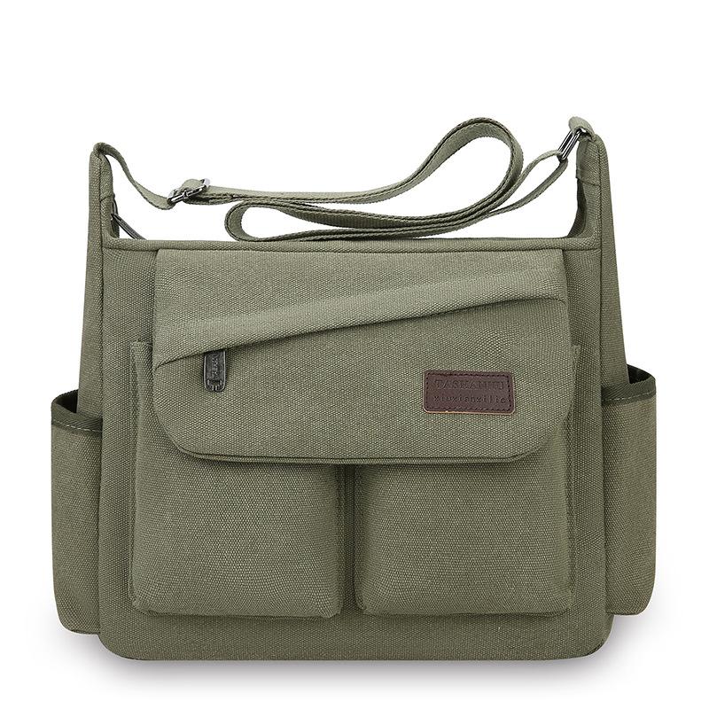 1Pc  Men's Large Capacity Shoulder Backpack Wallet Business Korean Casual Bag Electrical Tools Accessories Crossbody Bag Resistant
