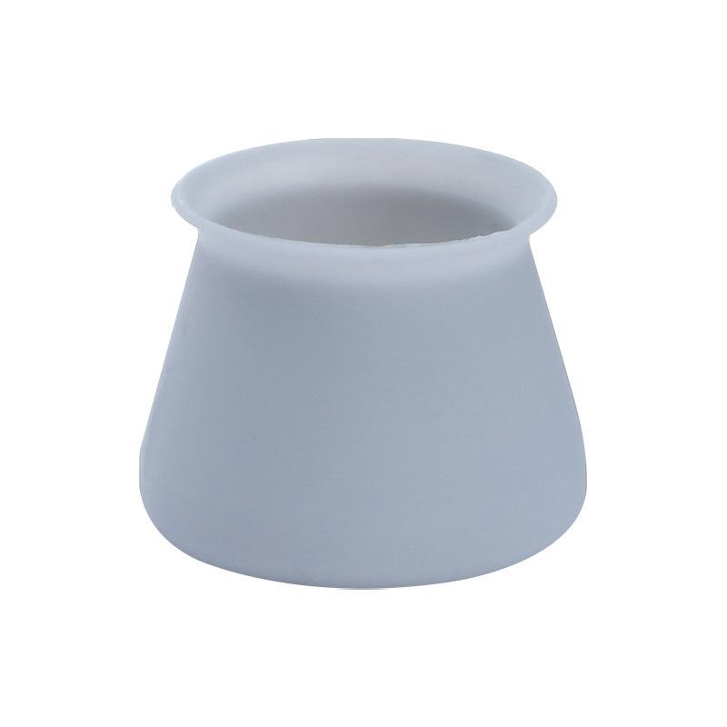 4PCS Chair Leg Cover Table and Chair Leg Mat Silicone Non-slip Silent Wear Table Leg Cover Dining Chair Furniture Table Leg Mat Protect The Legs