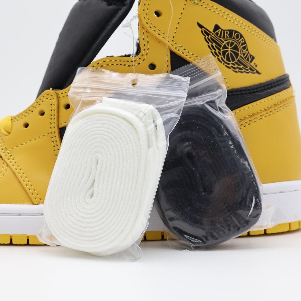 555088-701 Nike Air Jordan 1 High OG Pollen Black White Yellow Gold (Men's)