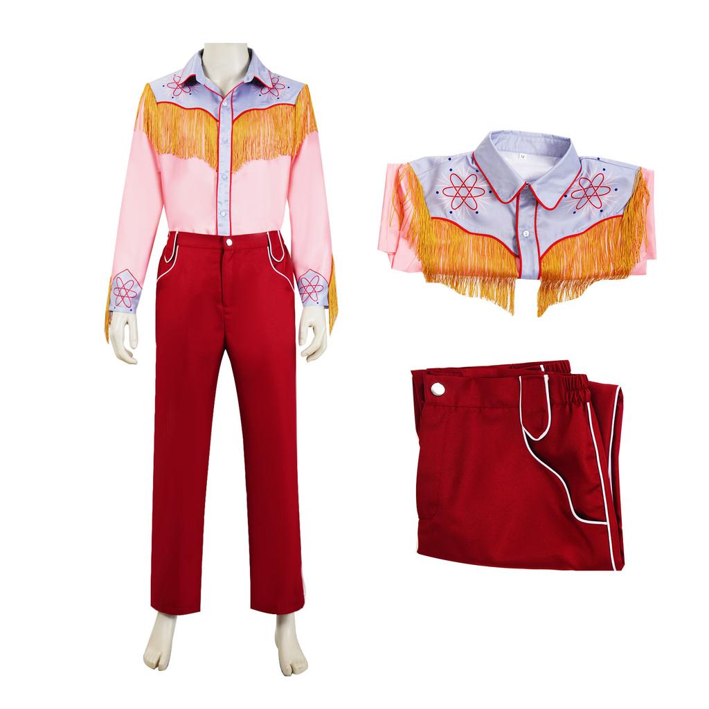 Back To the Future Part 3 Marty McFly Western Cowboy Cosplay Costume, Movie Accurate Vintage 1885 Outfit, Halloween Wild West Party Costume