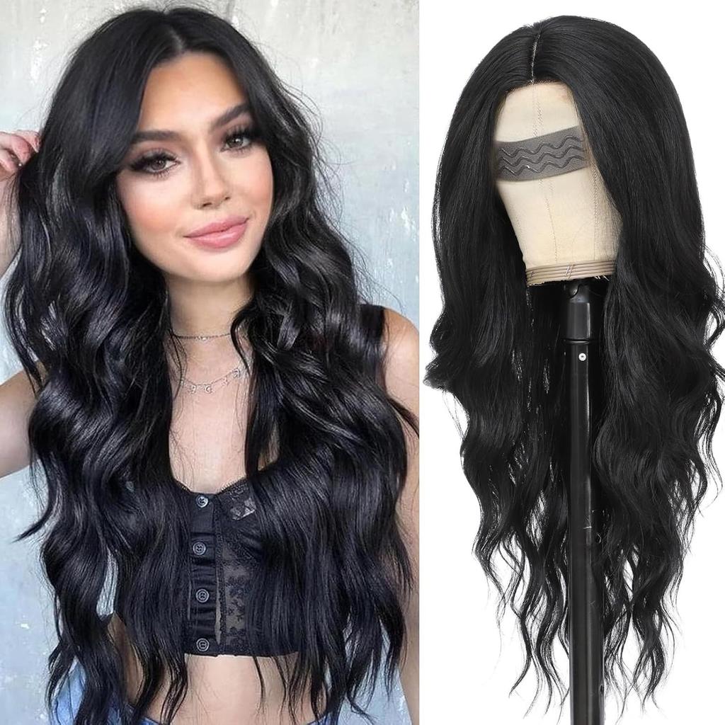 Pelucas Sintéticas de Moda, Pelucas de Ondas Grandes, Cosplay para Halloween, Juegos de Rol, Uso Diario, Cobertores de Piezas de Cabello de Alta Temperatura