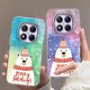 Christmas Deer Printed Elk Phone Case For Xiaomi Redmi Note 15 14 13 12 11 11S 10 10S 9 Pro 9A 15C 13C 14C A3 A3X 9C A1 A2 Cover