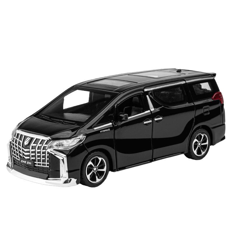 

Cezhi CZ32183 Модель автомобиля из сплава Toyota Alphard Украшение Игрушка для микроавтобуса