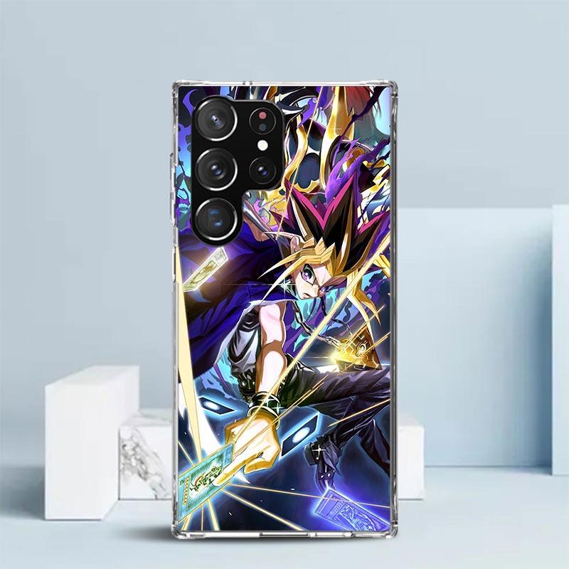 Yu-Gi-Oh! Anime Soft Cover for Samsung Galaxy S25 Edge S26 S24 S23 Ultra Phone Case S22 S21 Plus S20 FE Print Pattern Shell Gala