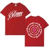 Rapper Danny Ocean Hip Hop Neues Album T-Shirt Harajuku Oversized Kurzarm Herren Rundhals Locker Baumwolle Damen und Herren T-Shirts