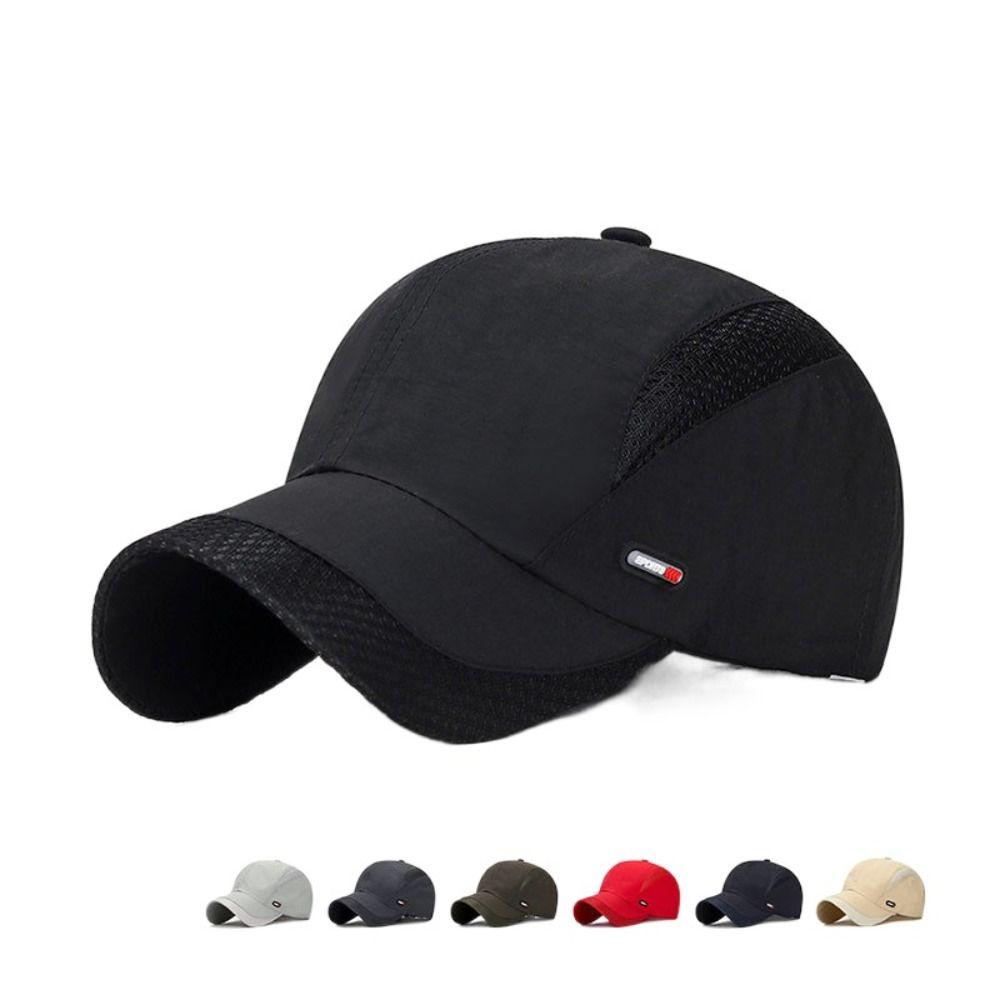 Sun Protection Quick Dry Cap Ultra-Thin Sports Hat Adjustable Mesh Baseball Cap  Cycling