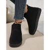 2025 New Arrival Thickened Fleece-Lined Cotton Boots Winter Fashion Slip-On Women's Snow Boots