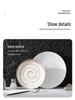 Retro Japanese Ceramic Steak and Sushi Plate