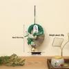 2026 Dragon Boat Festival Mugwort Fan Pendant & Indoor Sachet Bells for Door Handle and Decoration