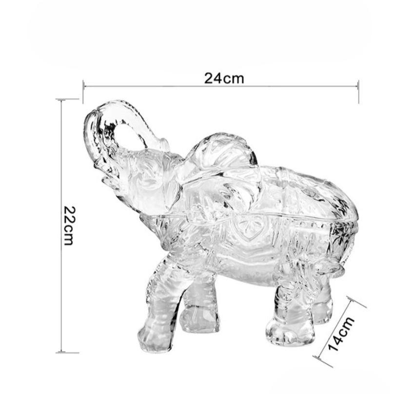 

Graffiti Elephant Sculpture glass Animal Statue Modern Pop Street Art Figurines Home Living Room Decoration Interior